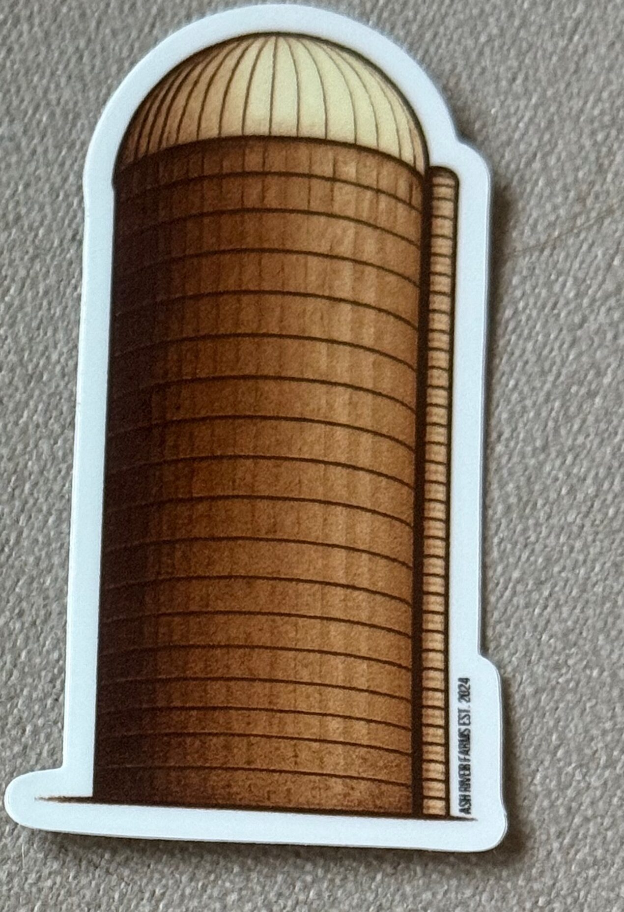 Silo sticker